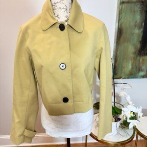 Rebecca Taylor NWT Natural Crop Jacket In Small
